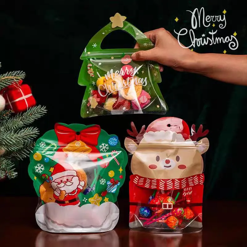 크리스마스 비닐 봉투