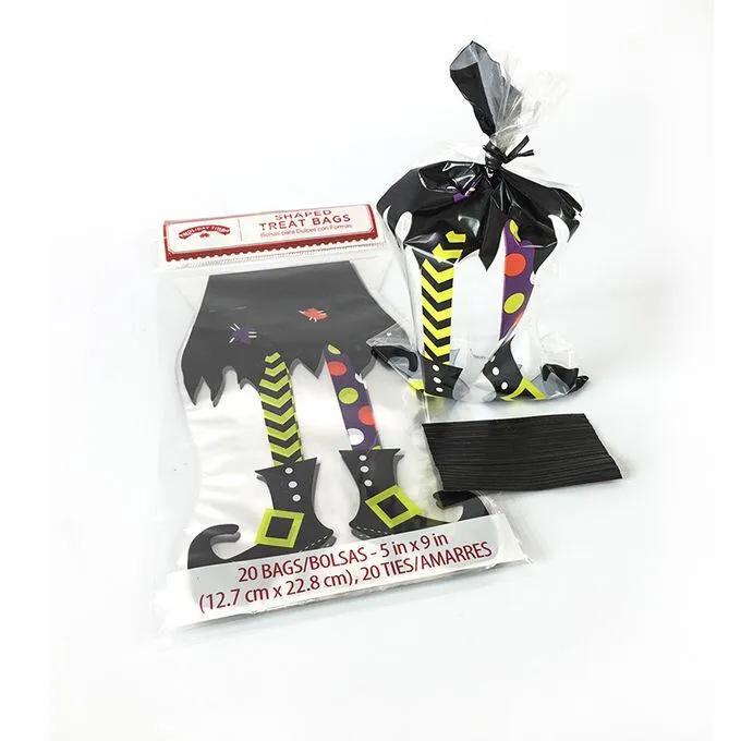 플라스틱 셀로판 OPP 할로윈 치료 사탕 가방 맞춤 호박